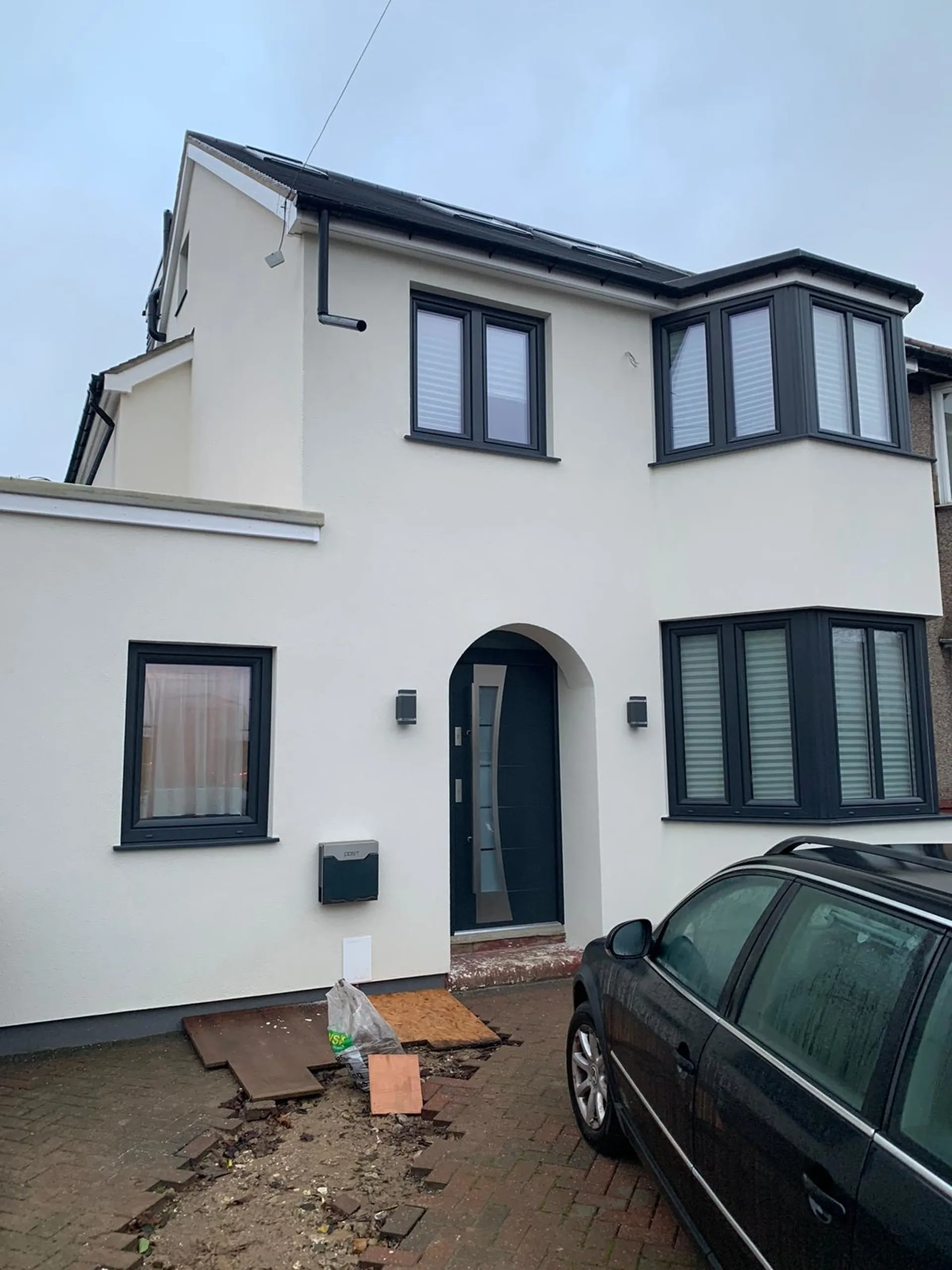 External wall insulation project