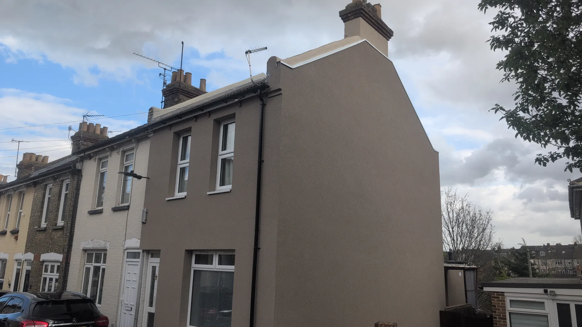 External wall insulation project
