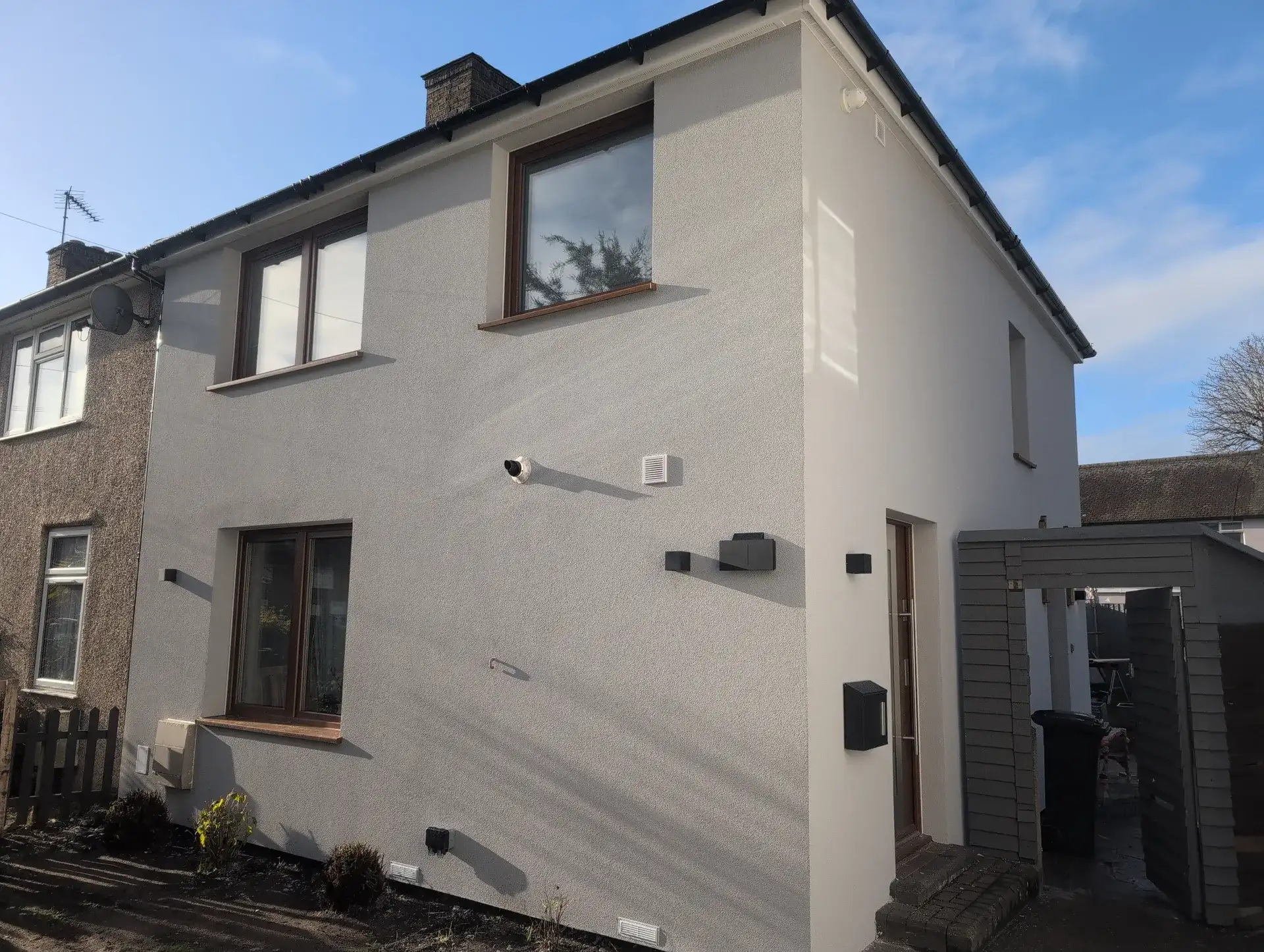 External wall insulation project
