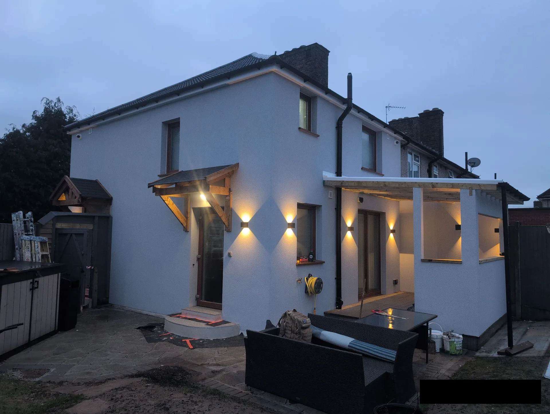 External wall insulation project