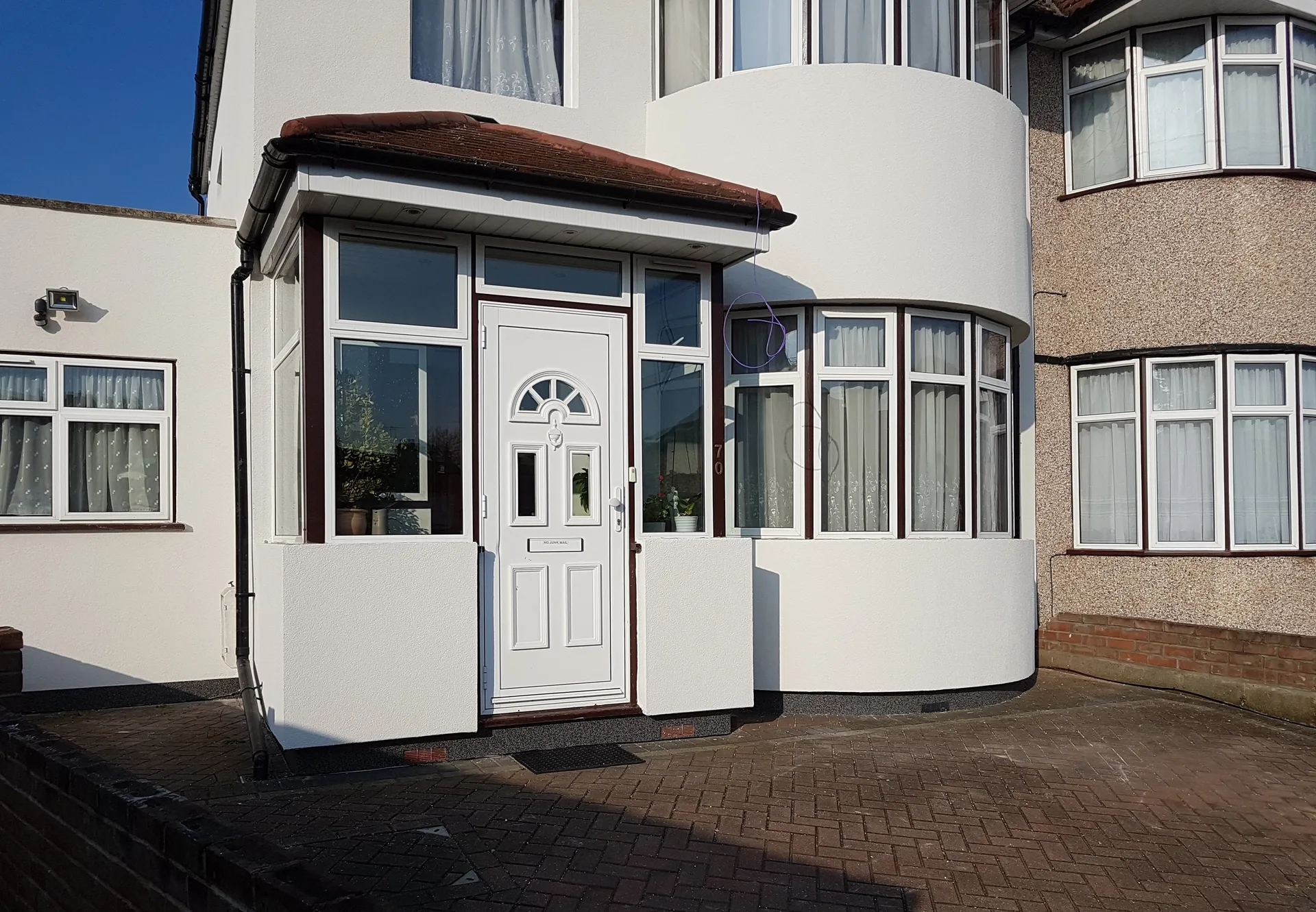 External wall insulation project