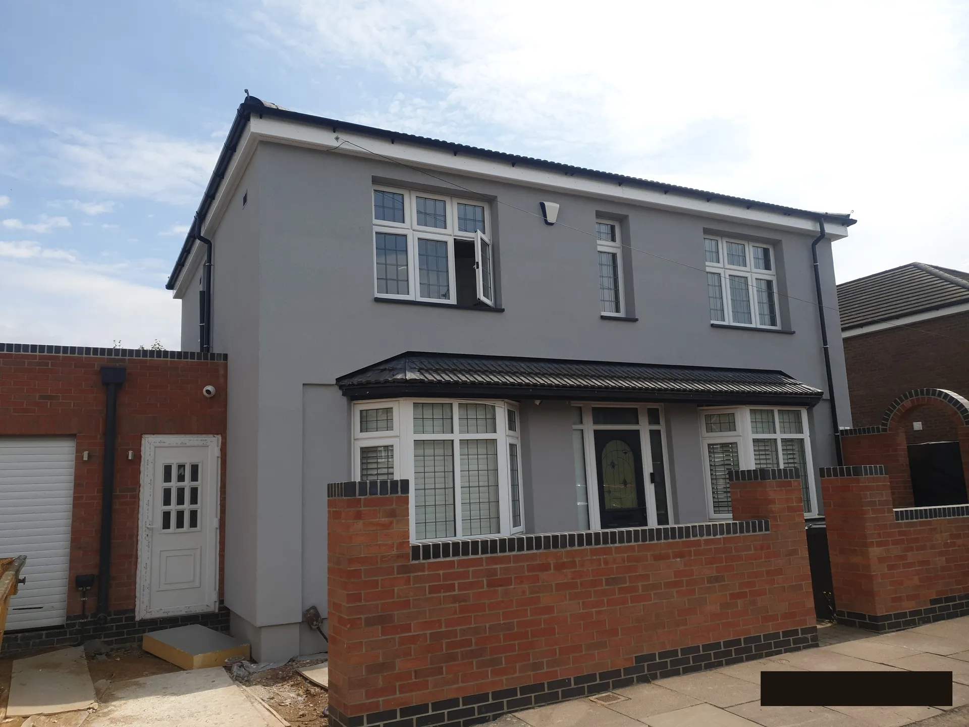 External wall insulation project
