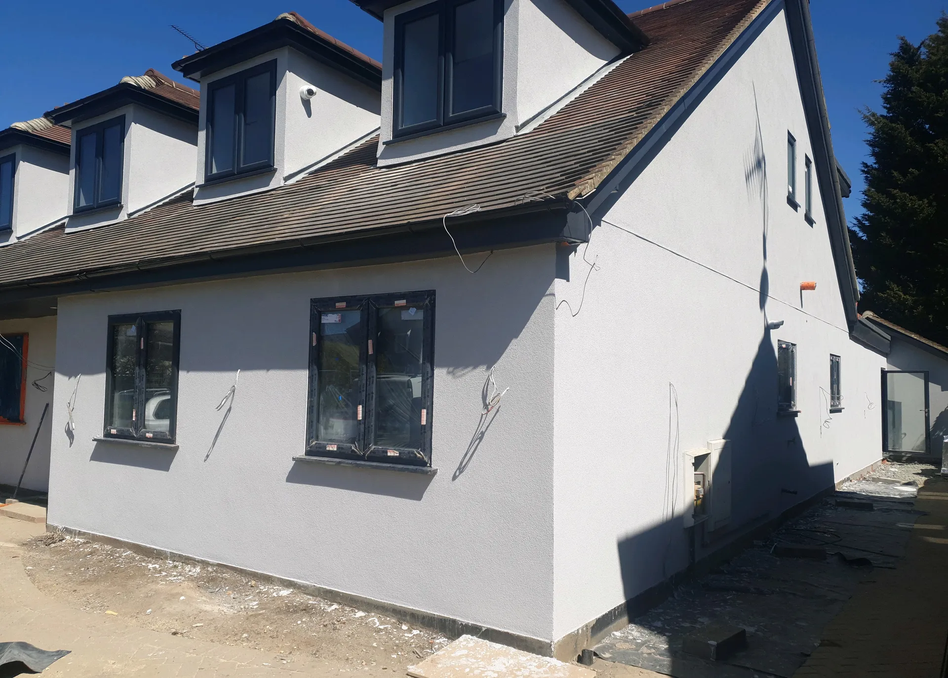 External wall insulation project