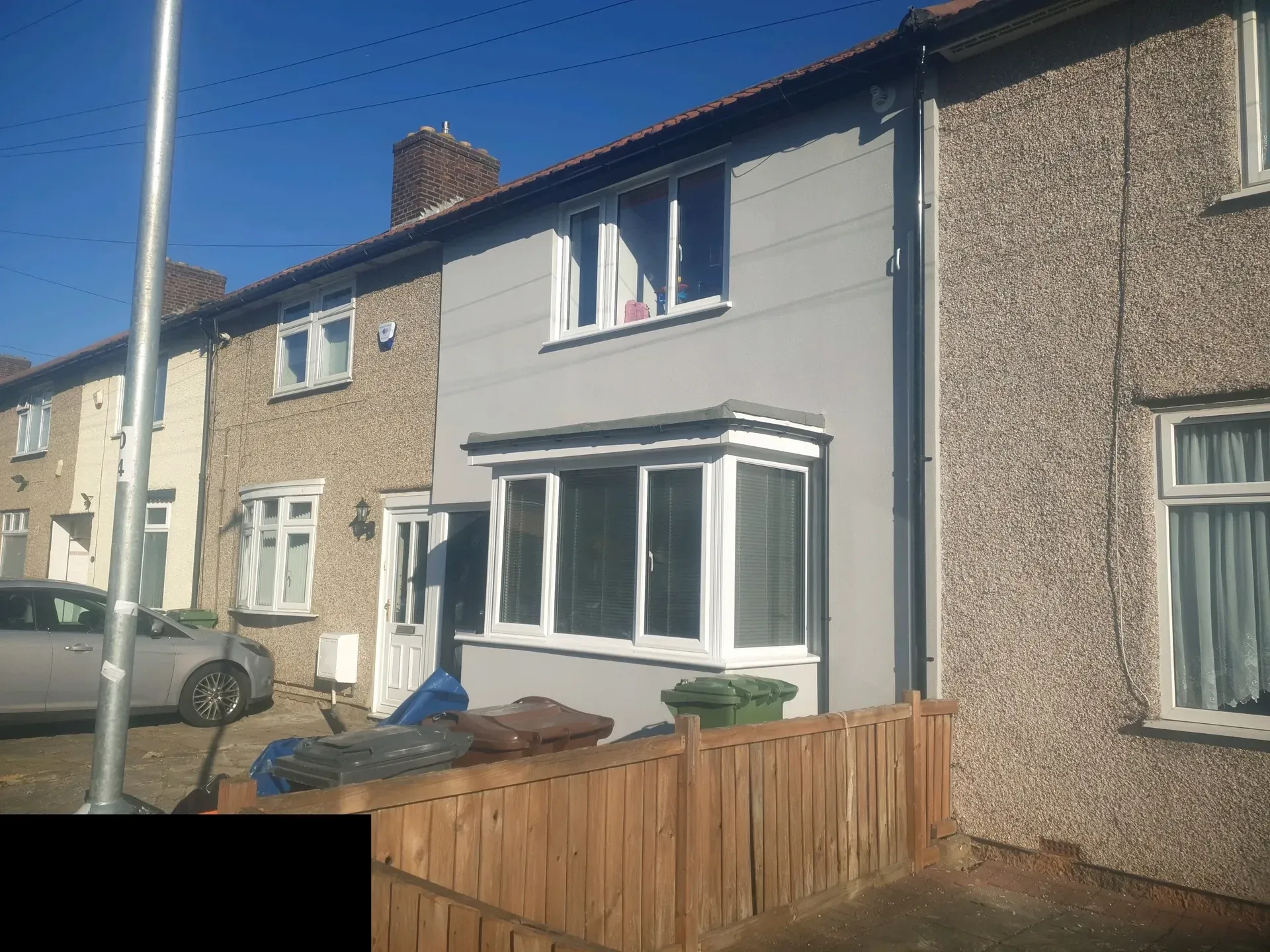 External wall insulation project