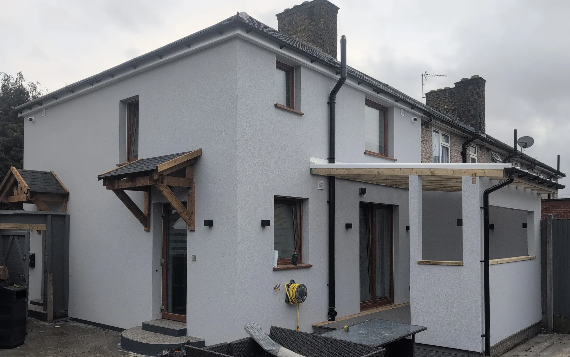External wall insulation project