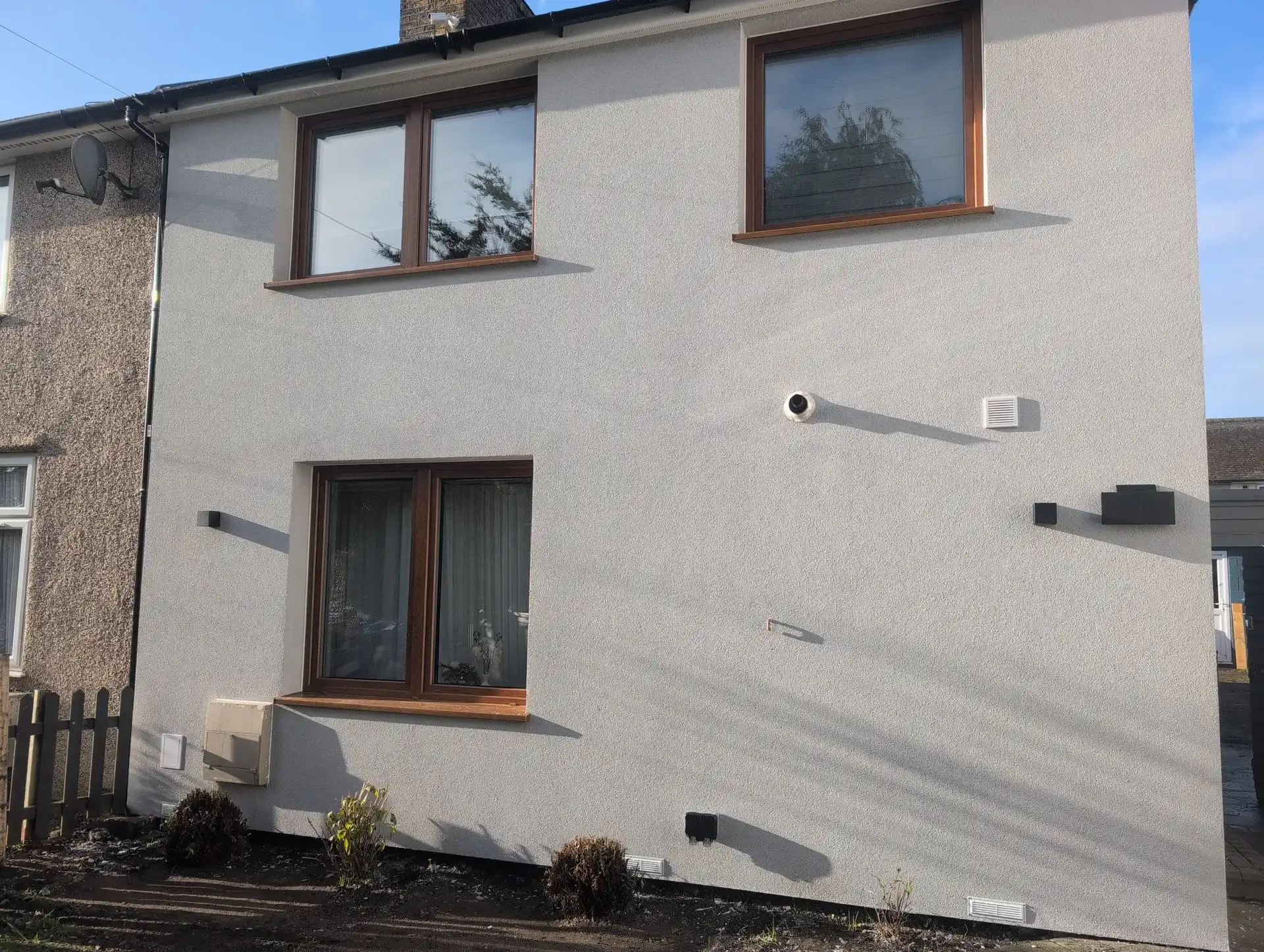 External wall insulation project
