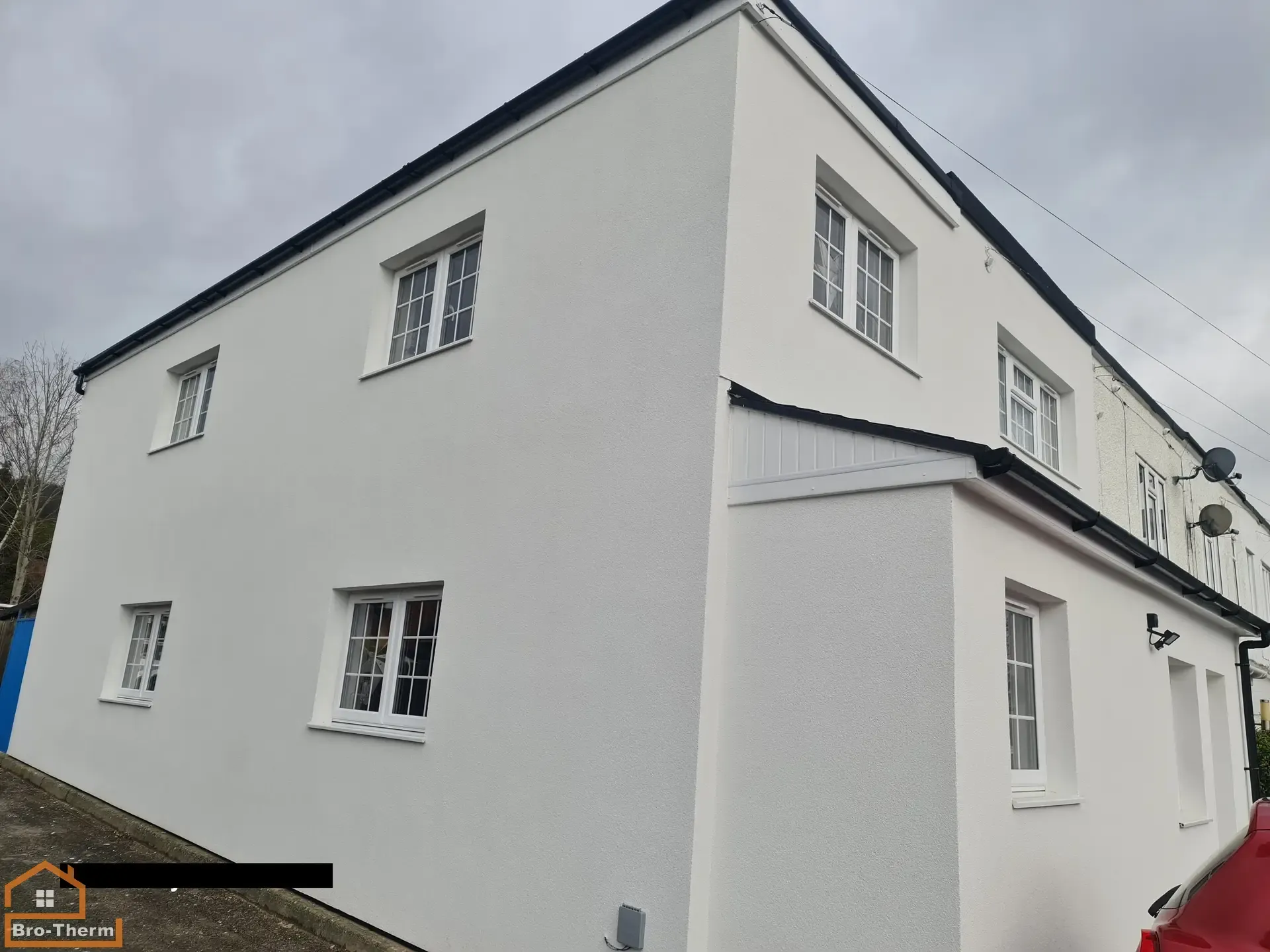 External wall insulation project