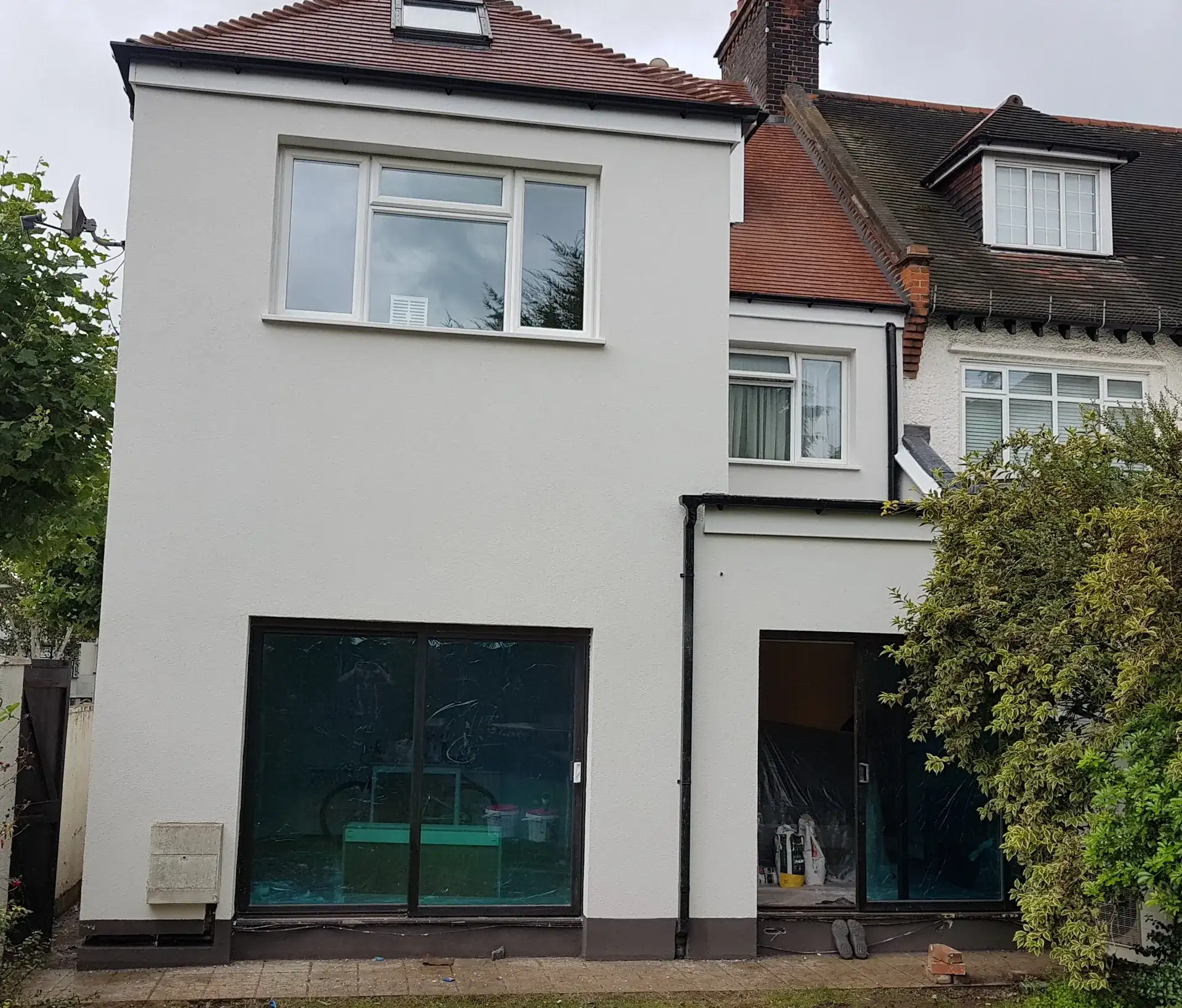 External wall insulation project