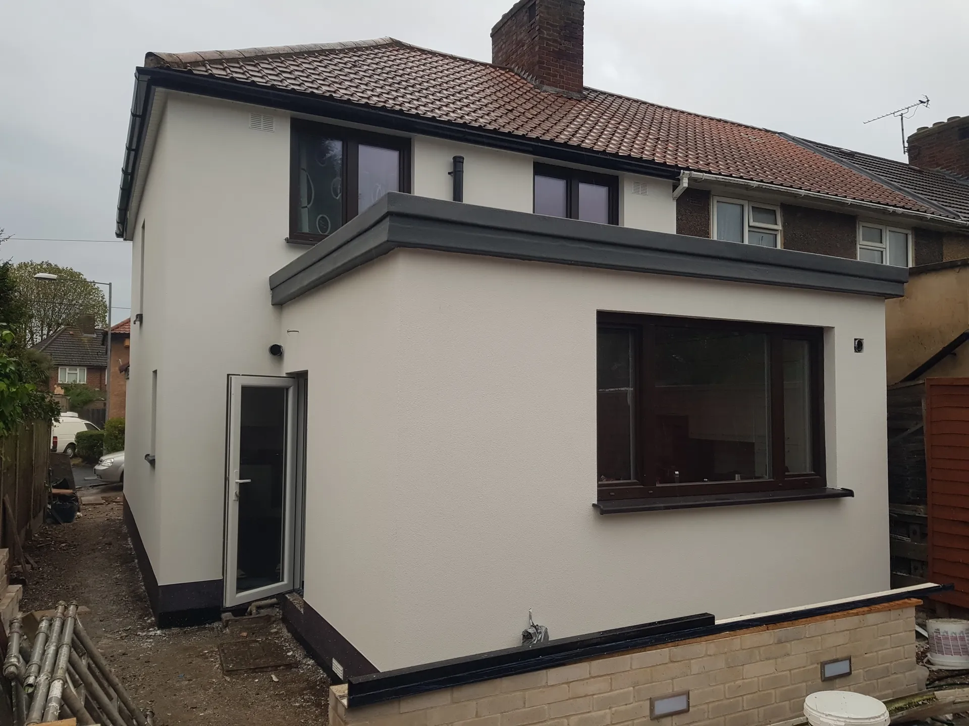 External wall insulation project