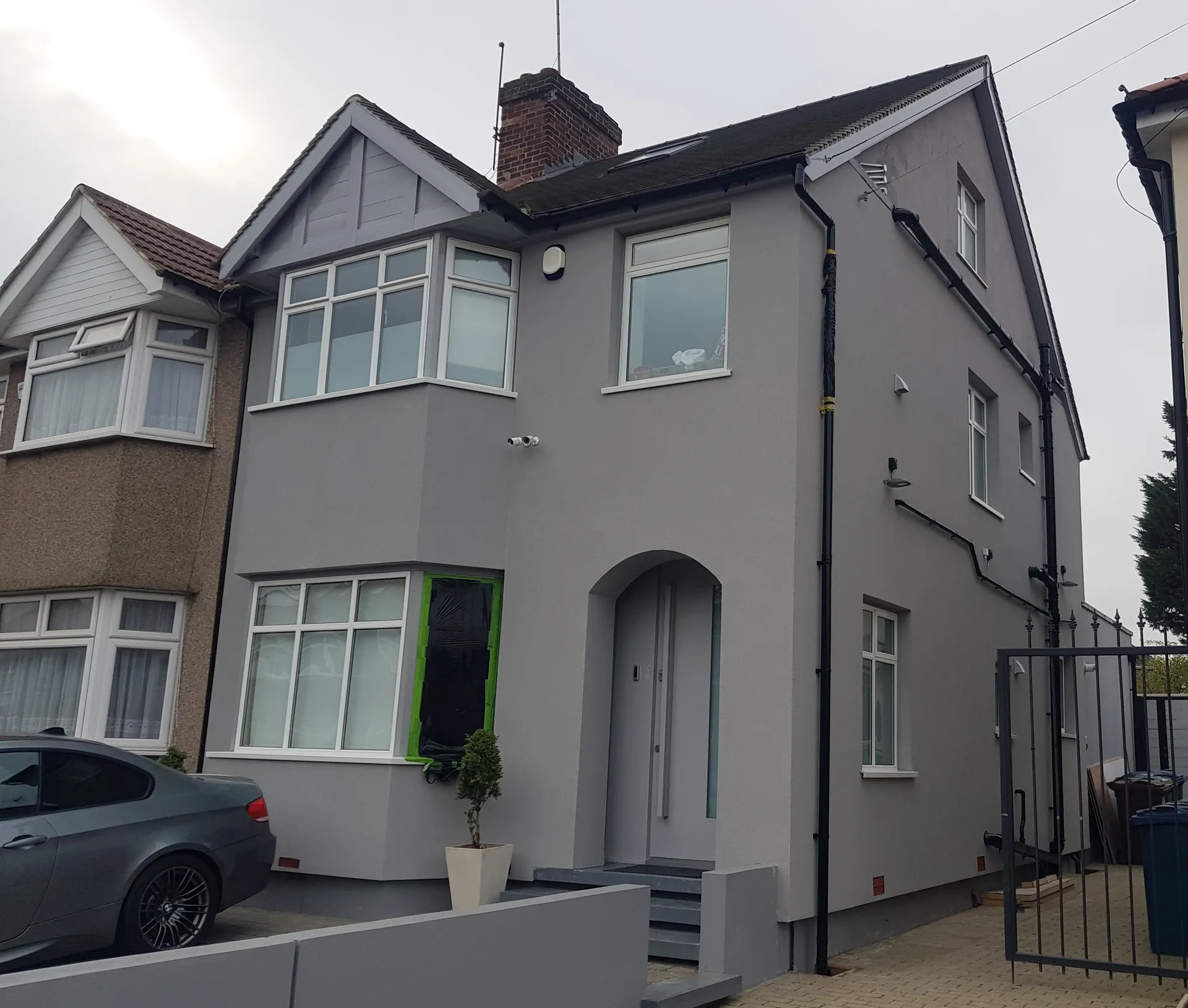External wall insulation project