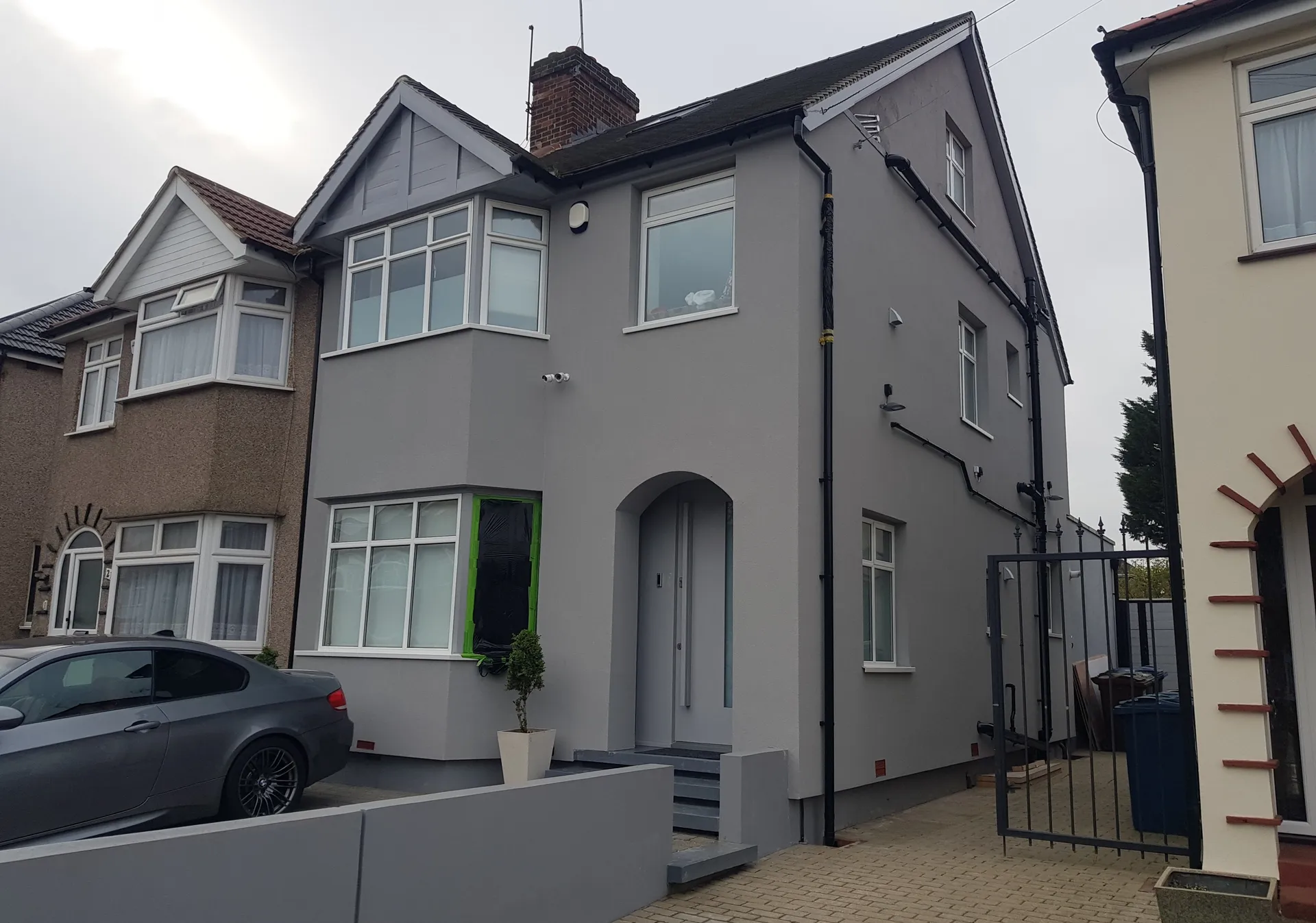External wall insulation project