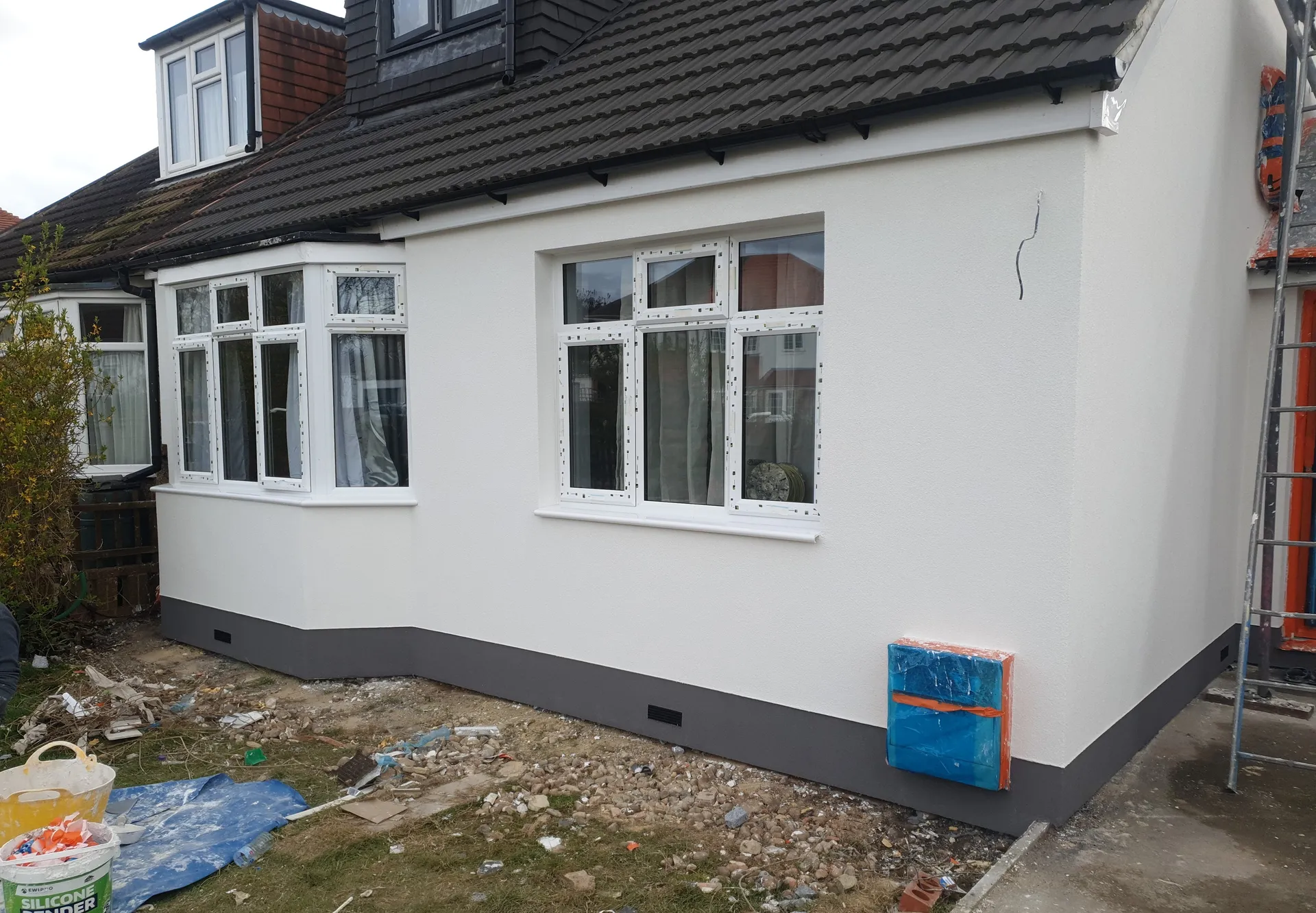 External wall insulation project