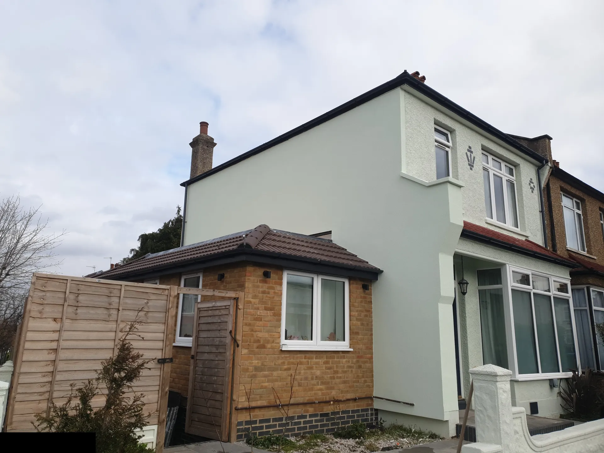 External wall insulation project