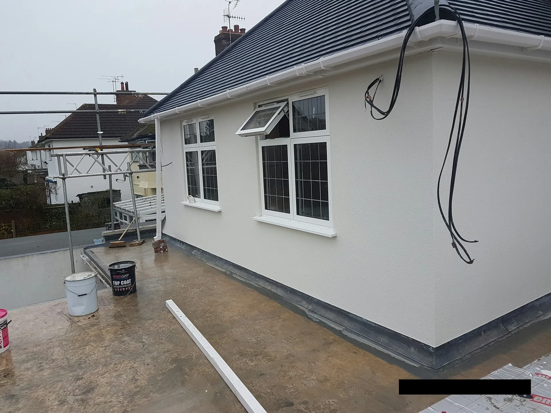 External wall insulation project