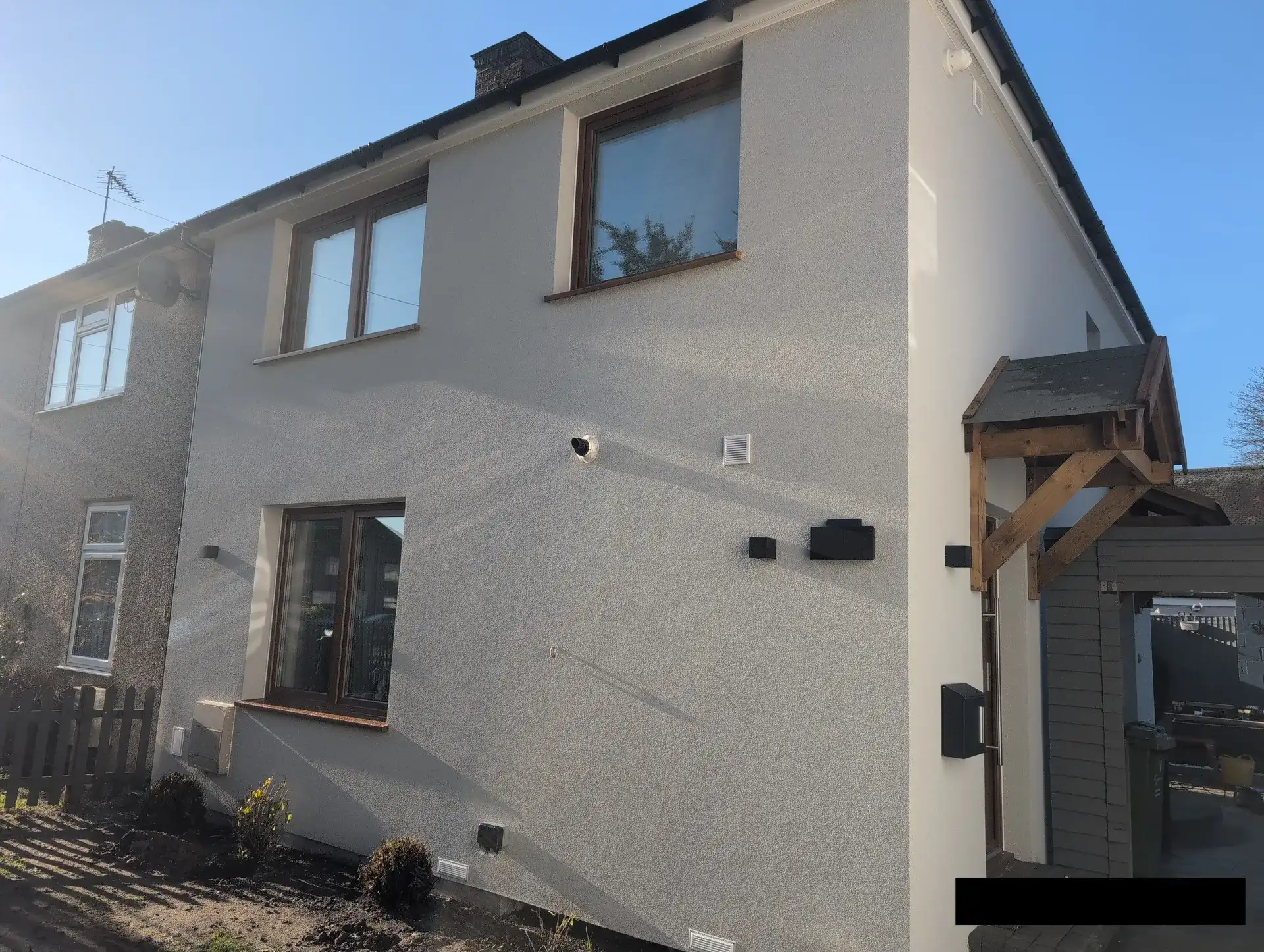 External wall insulation project