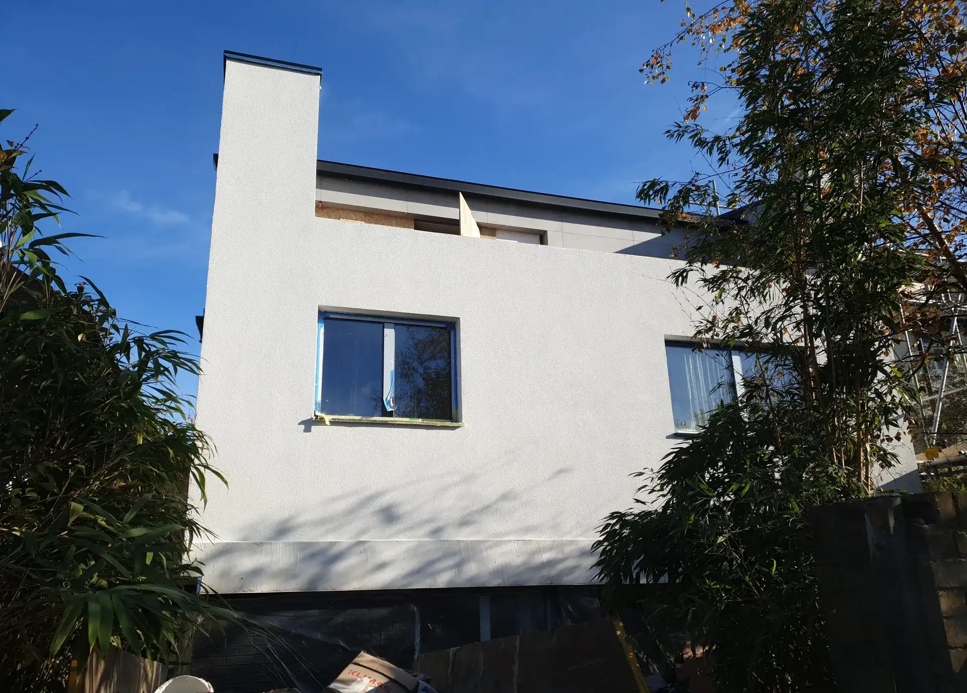 External wall insulation project
