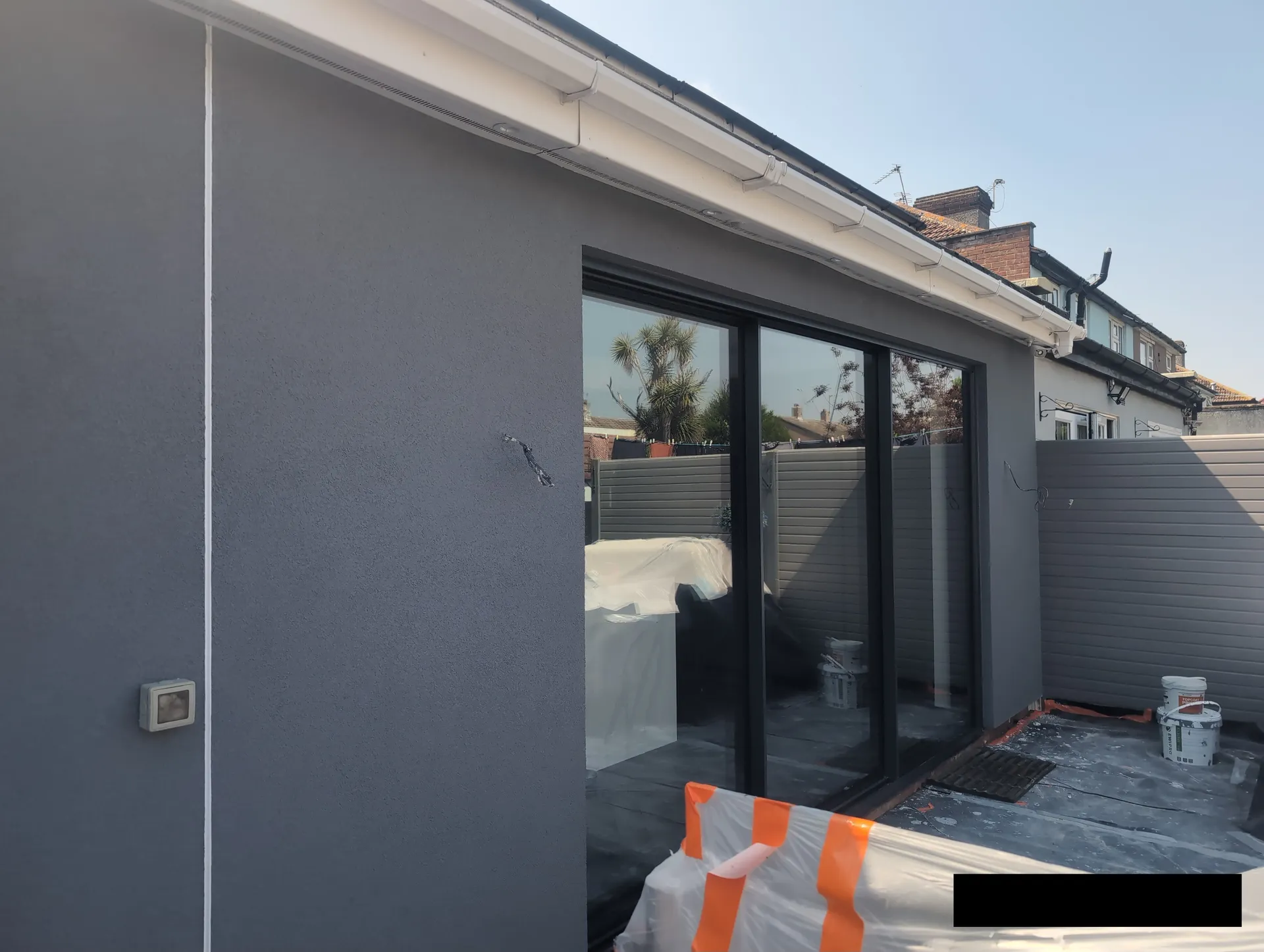 External wall insulation project