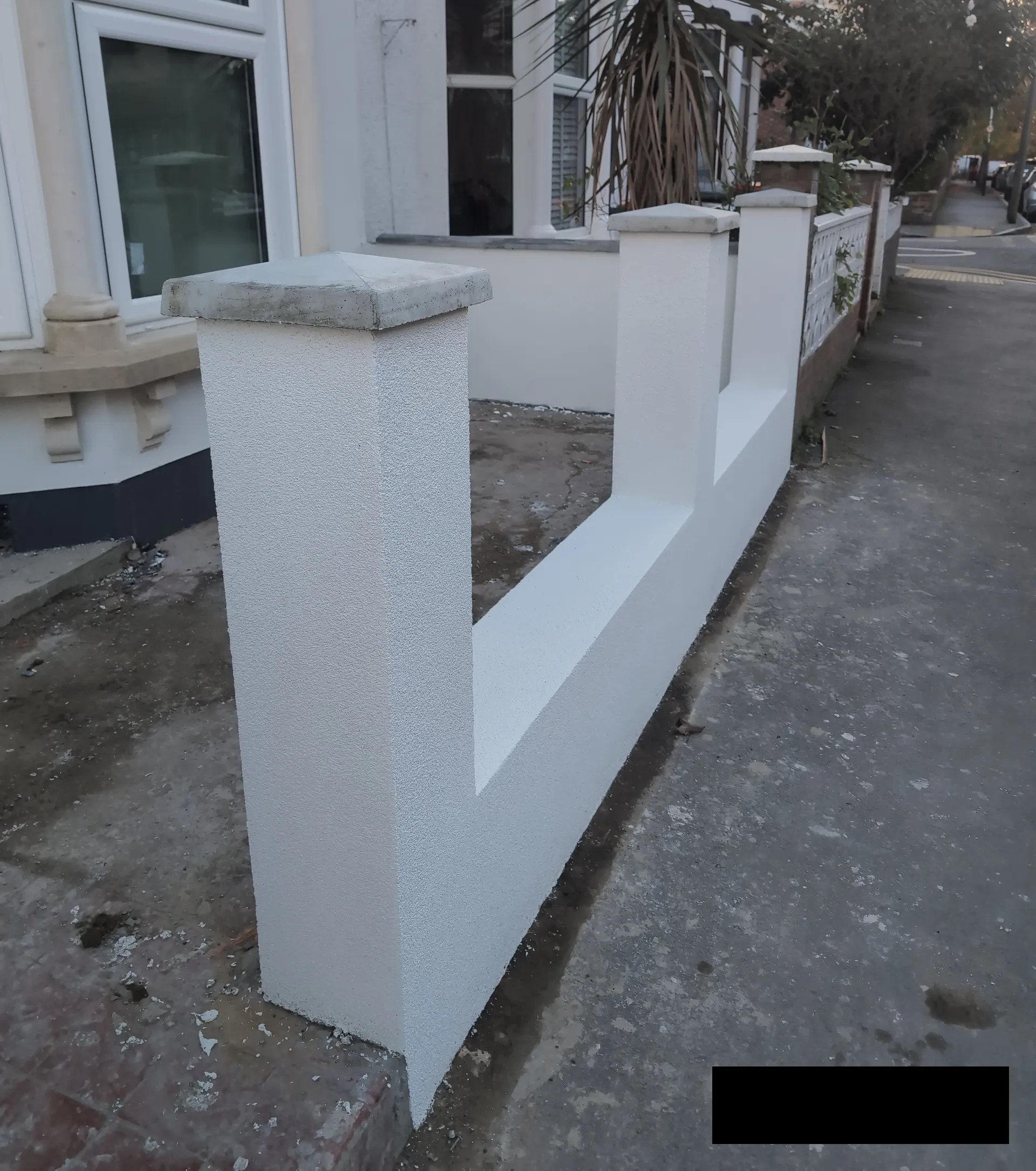 External wall insulation project