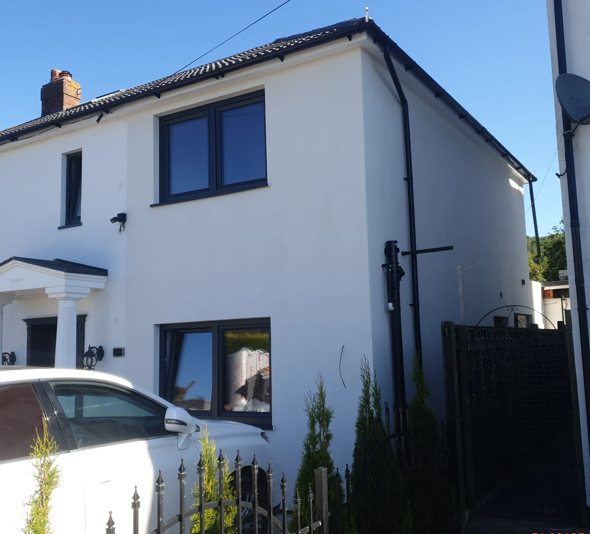 External wall insulation project