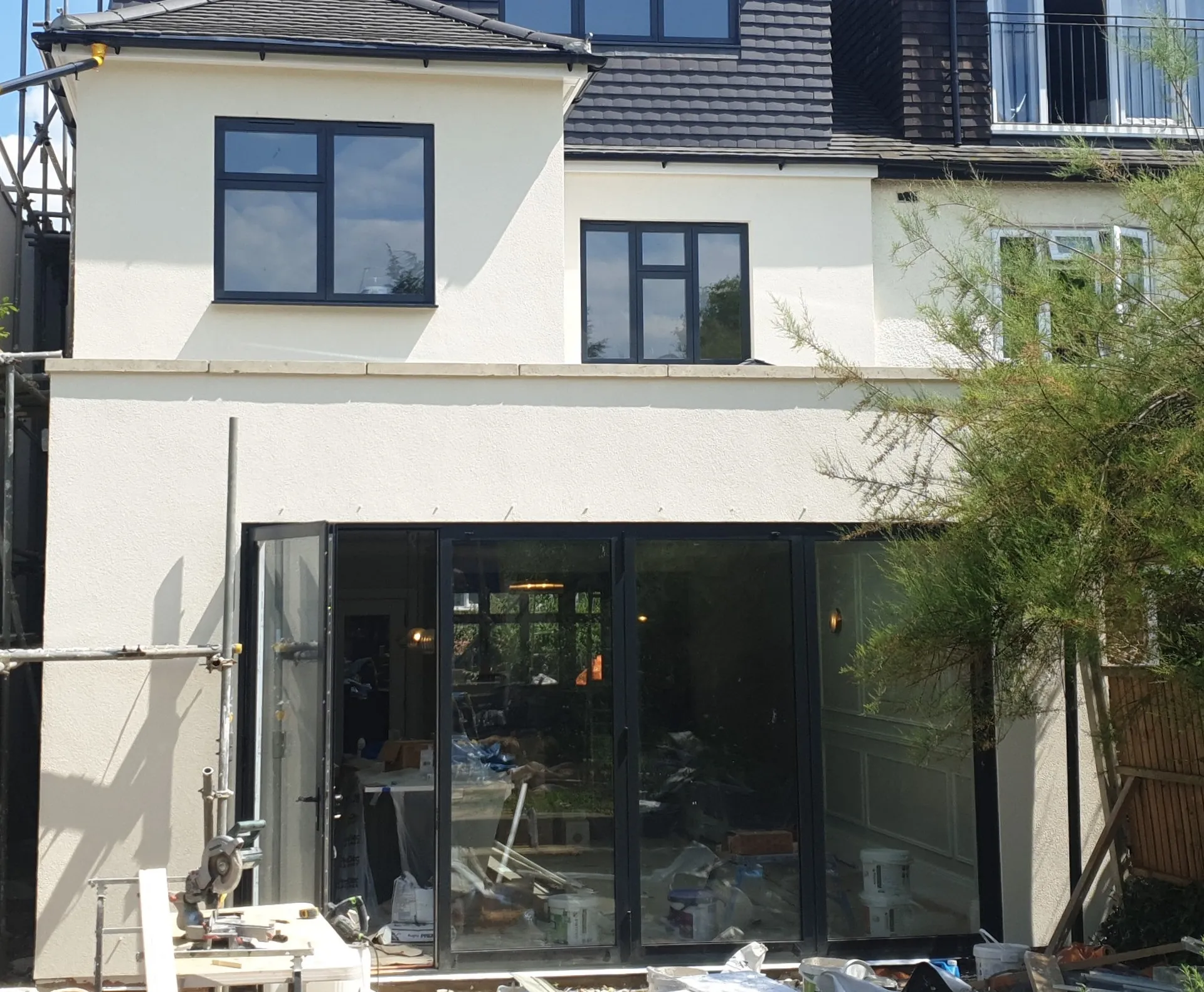 External wall insulation project