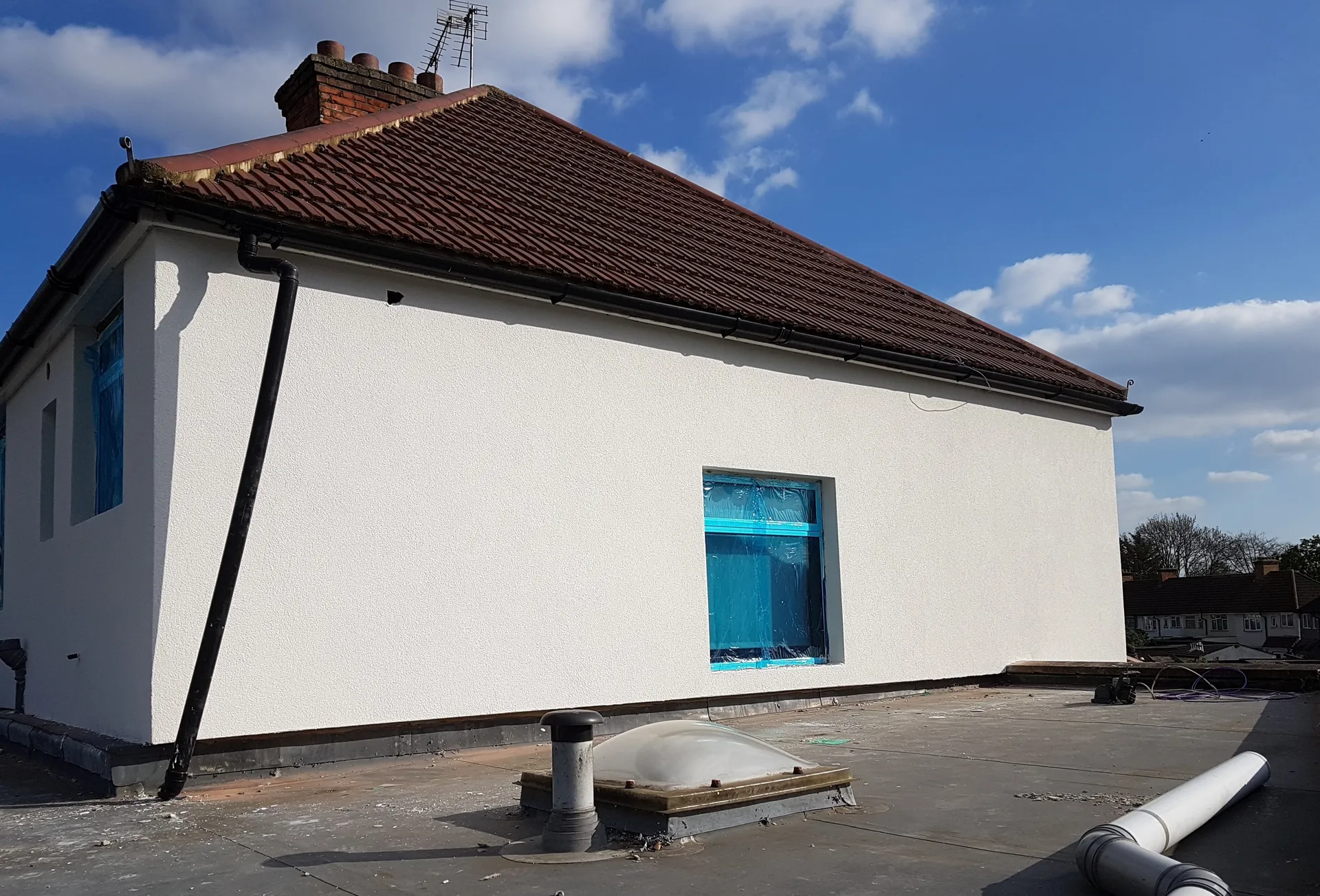 External wall insulation project