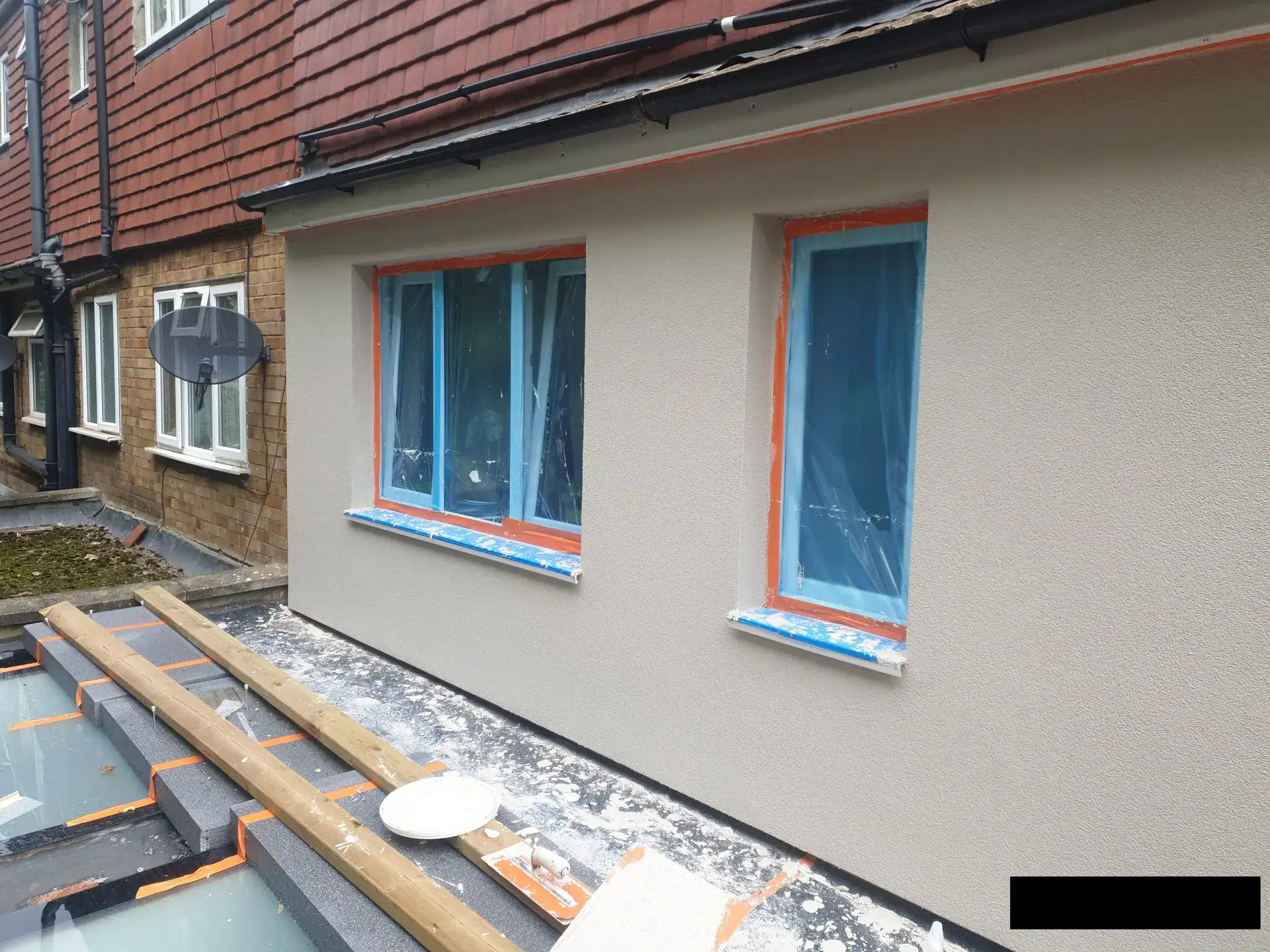 External wall insulation project
