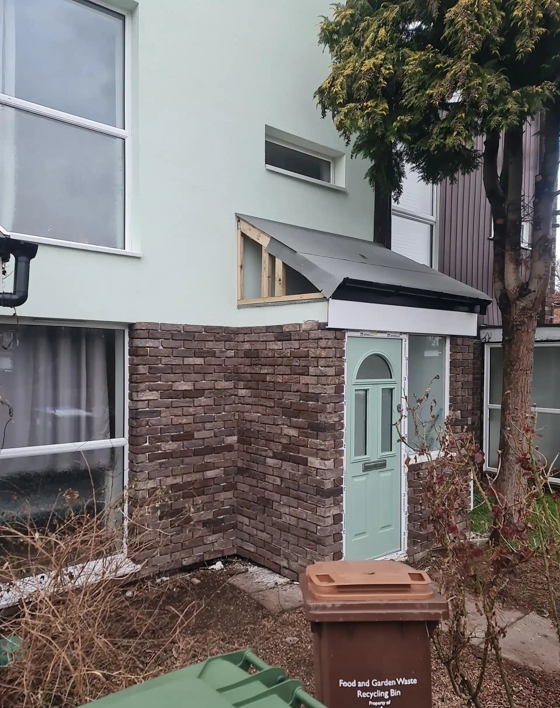 External wall insulation project