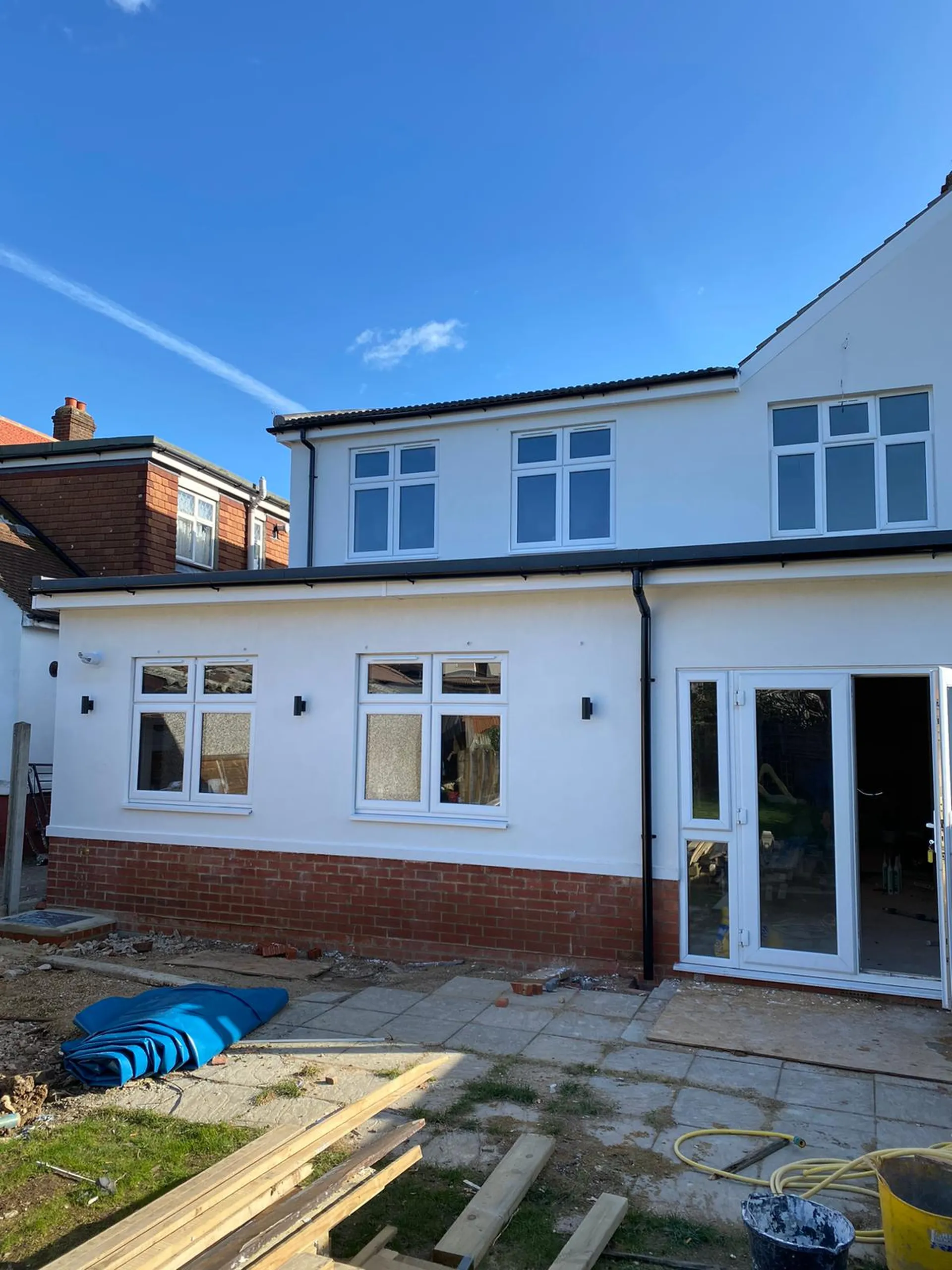 External wall insulation project