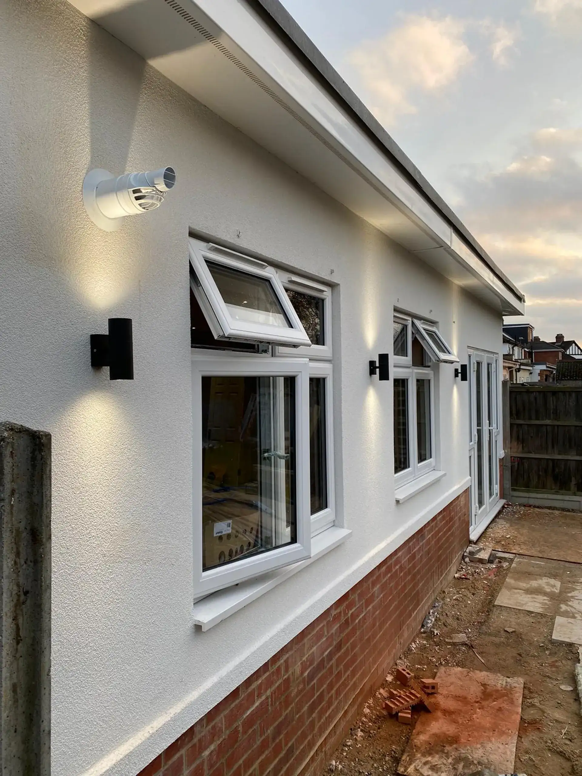 External wall insulation project