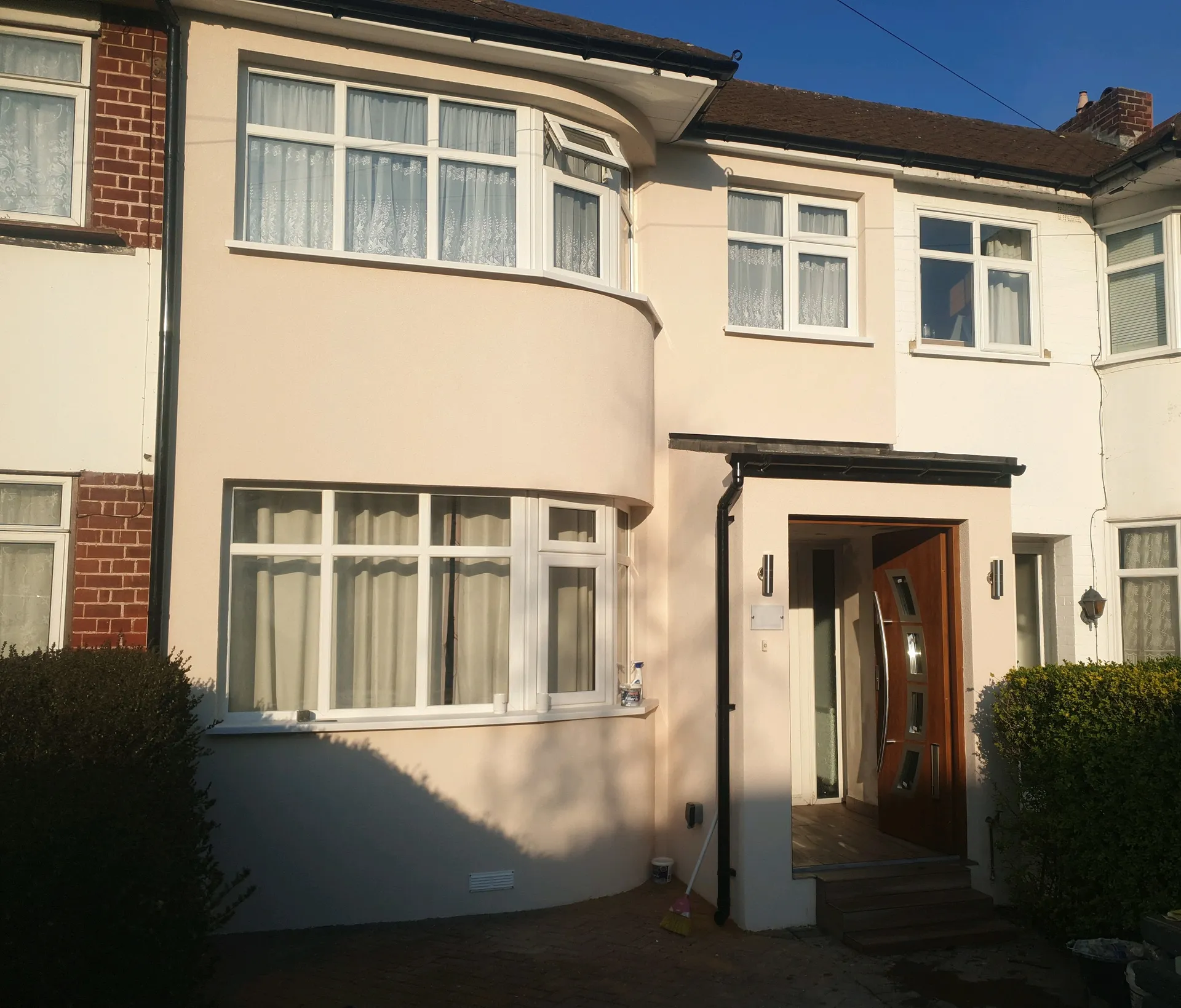 External wall insulation project