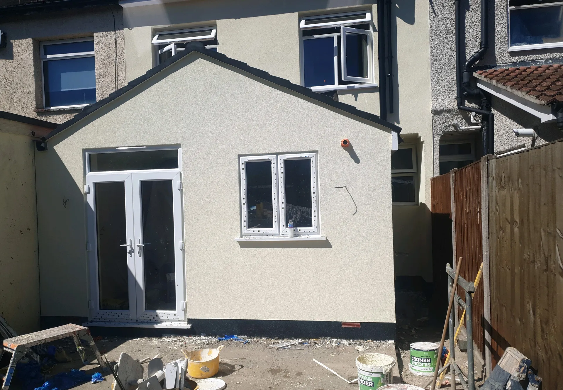 External wall insulation project