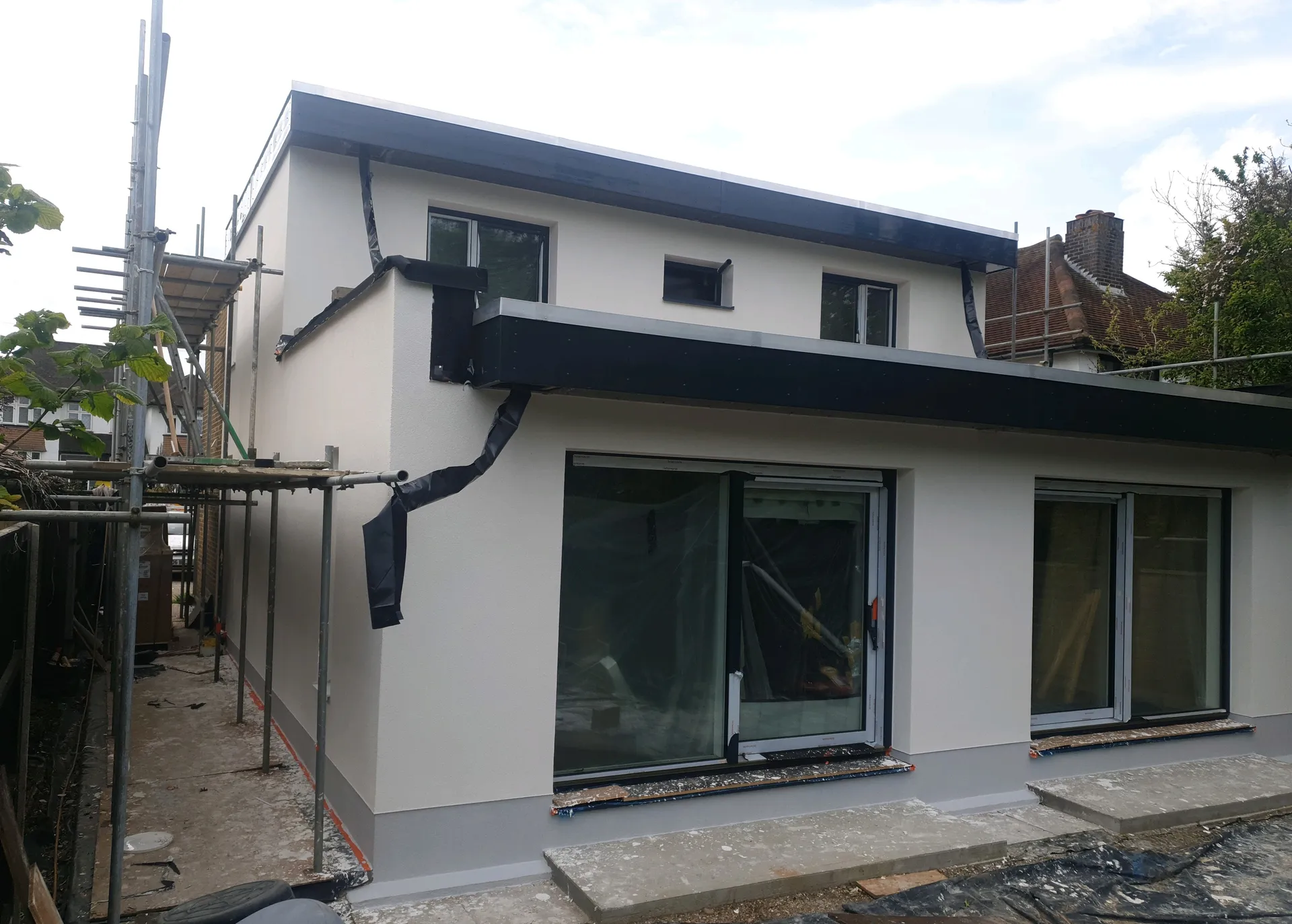 External wall insulation project