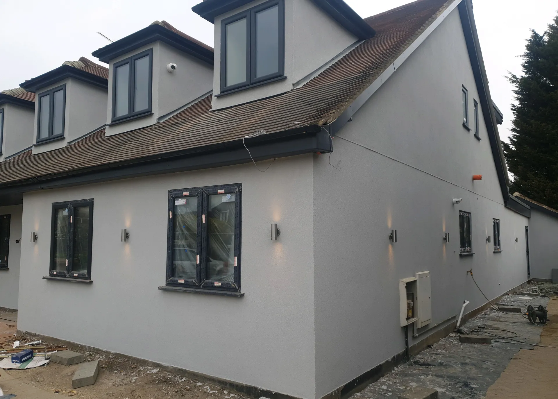 External wall insulation project