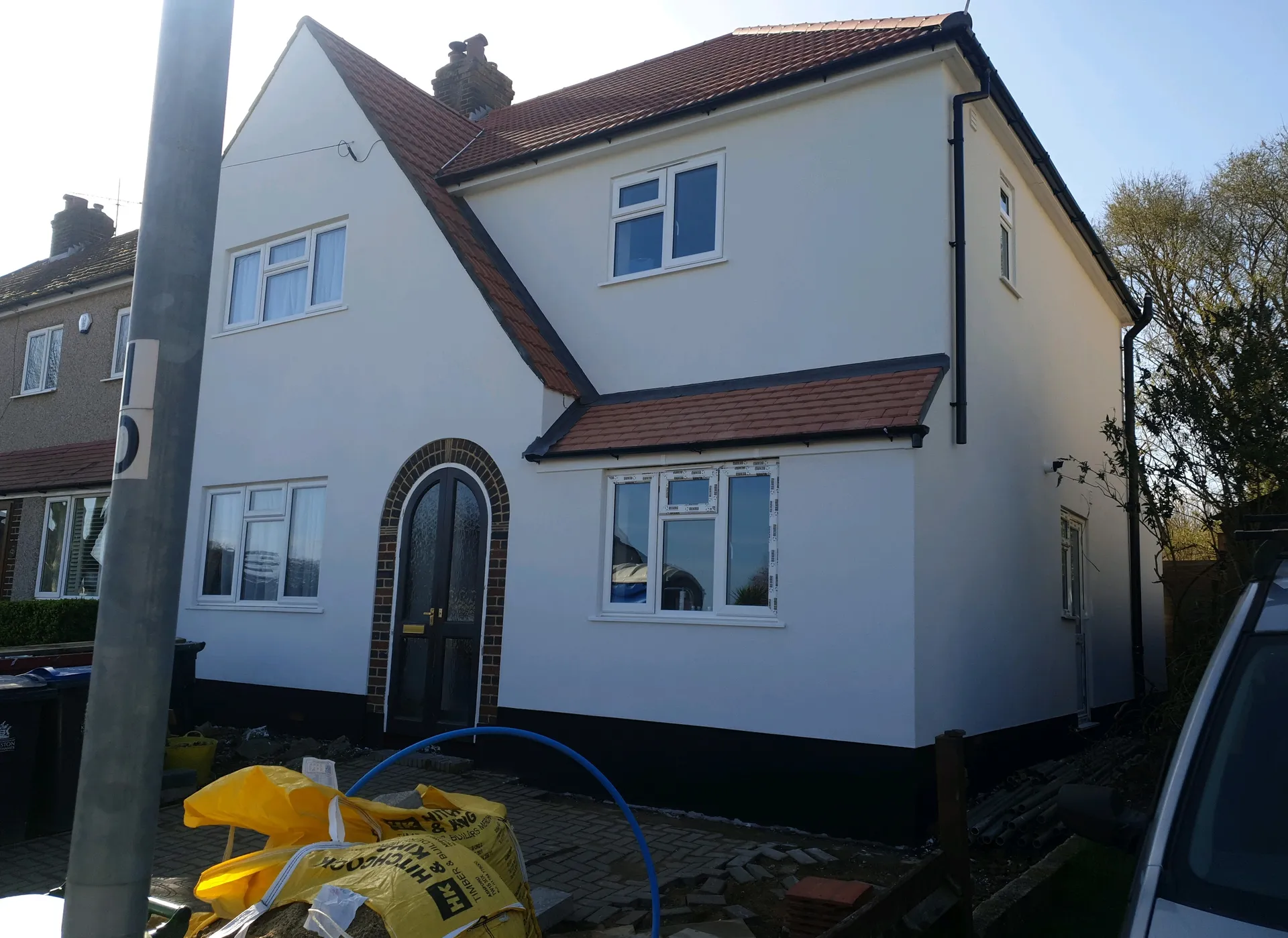 External wall insulation project