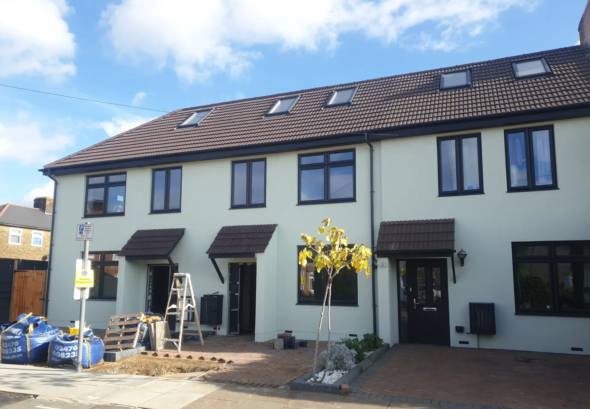 External wall insulation project