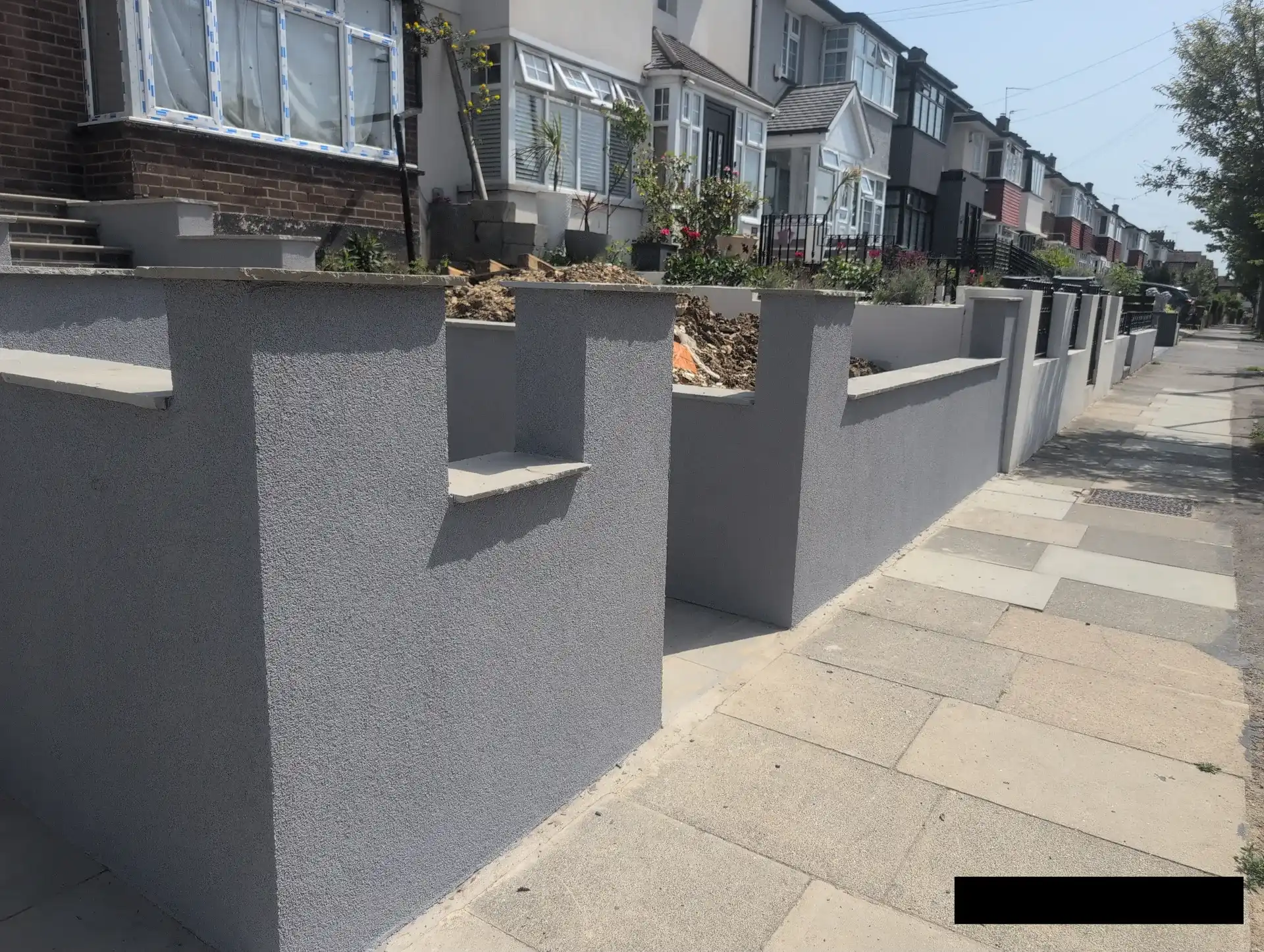 External wall insulation project