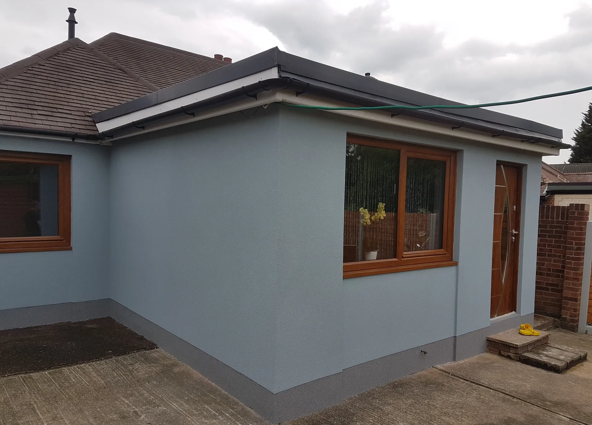 External wall insulation project